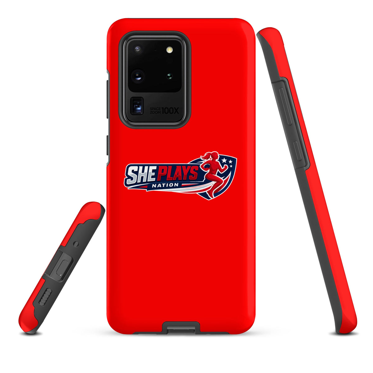 Tough Case for Samsung® | She Plays Nation | Crest Logo