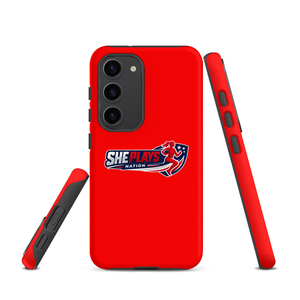 Tough Case for Samsung® | She Plays Nation | Crest Logo