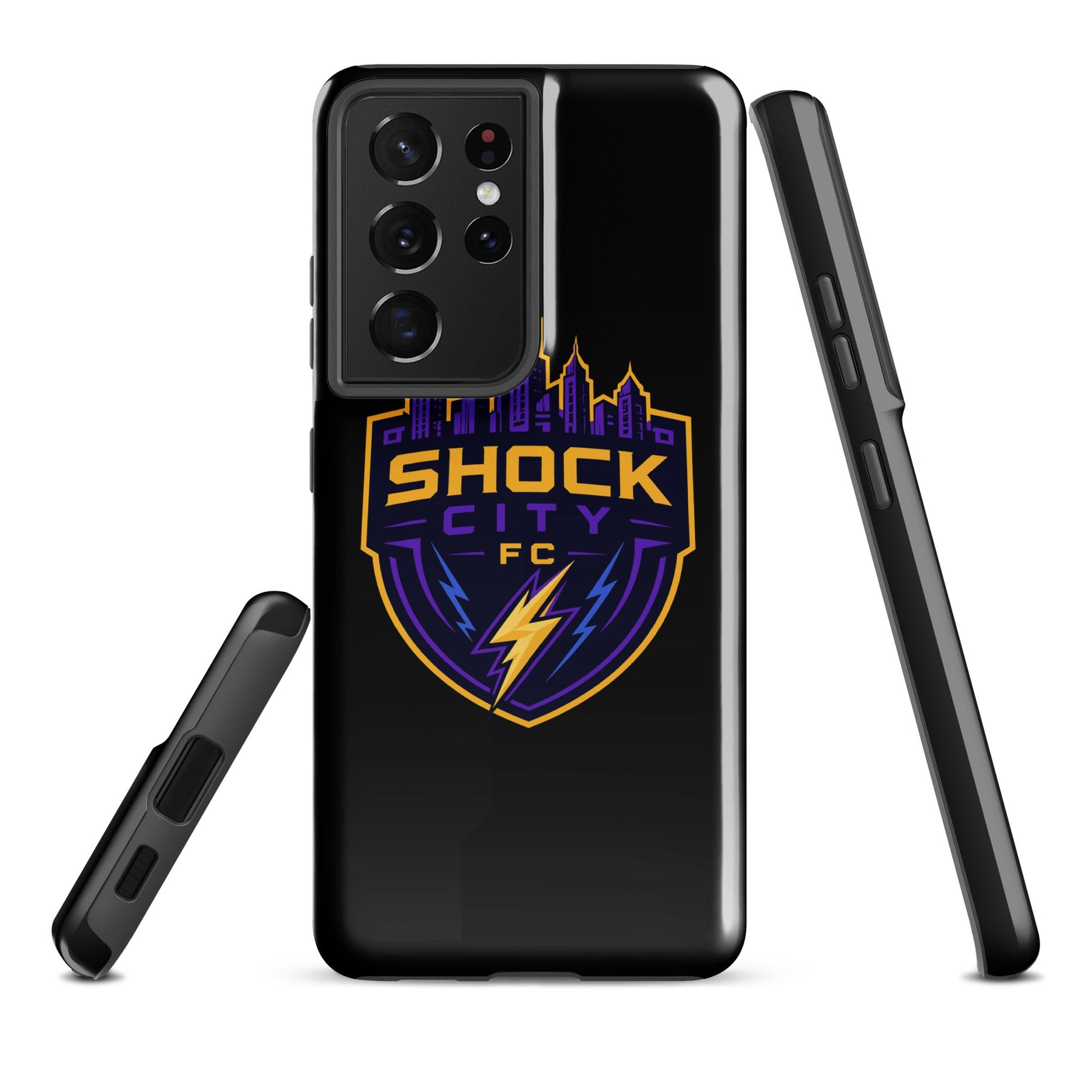 Tough Case for Samsung® | Shock City FC | Crest Logo