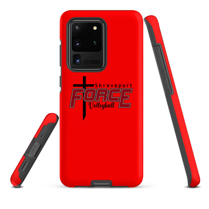 Tough Case for Samsung® | Shreveport Force Volleyball | Crest Logo
