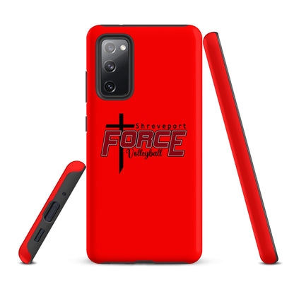 Tough Case for Samsung® | Shreveport Force Volleyball | Crest Logo