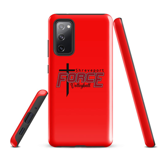 Tough Case for Samsung® | Shreveport Force Volleyball | Crest Logo