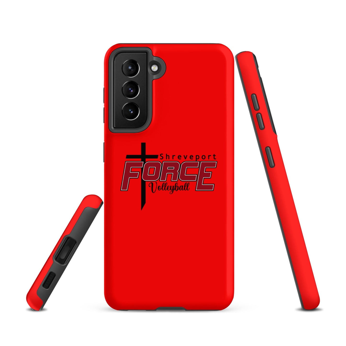 Tough Case for Samsung® | Shreveport Force Volleyball | Crest Logo
