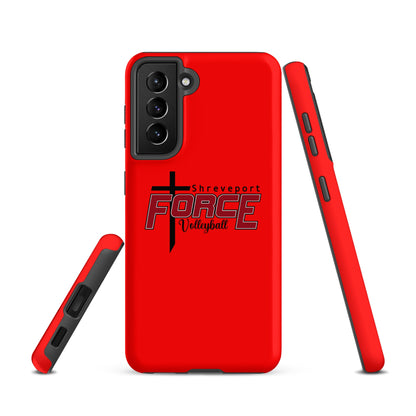 Tough Case for Samsung® | Shreveport Force Volleyball | Crest Logo