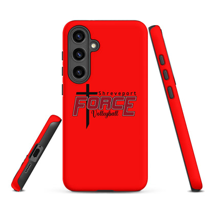 Tough Case for Samsung® | Shreveport Force Volleyball | Crest Logo