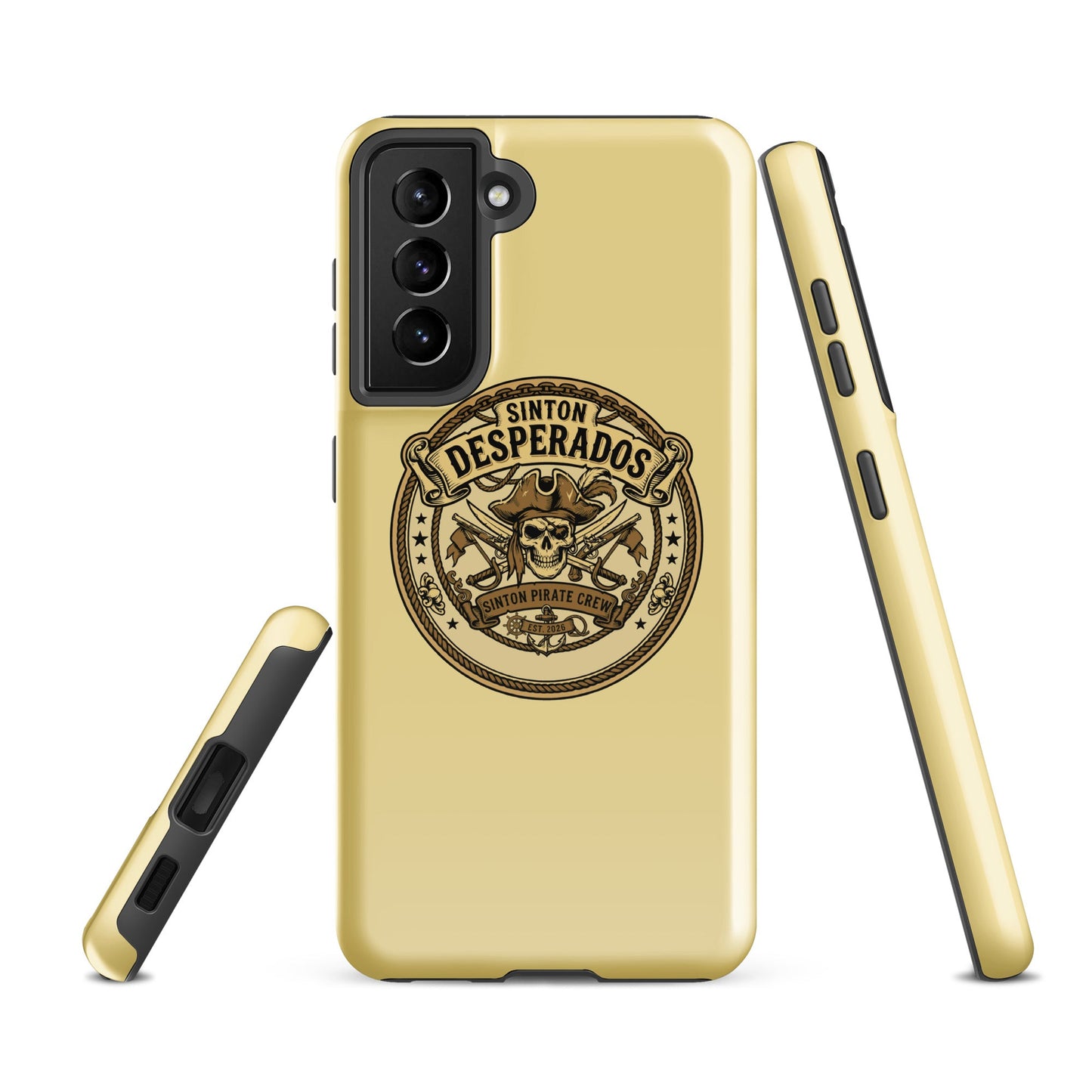 Tough Case for Samsung® | Sinton Desperados Baseball | Badge Logo