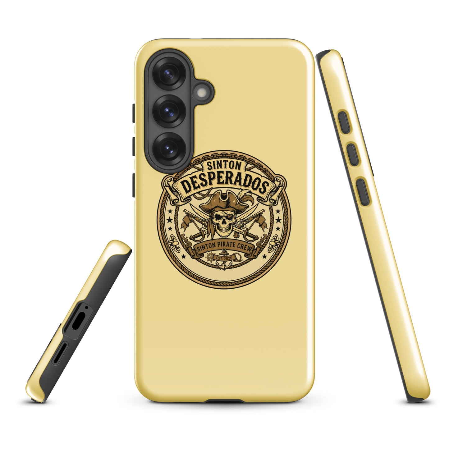 Tough Case for Samsung® | Sinton Desperados Baseball | Badge Logo