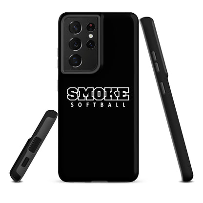 Tough Case for Samsung® | Smoke 14U Softball | Emblem Logo