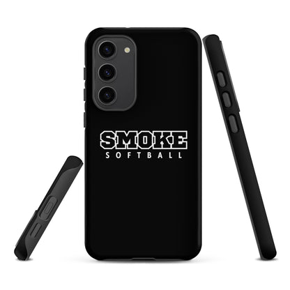 Tough Case for Samsung® | Smoke 14U Softball | Emblem Logo
