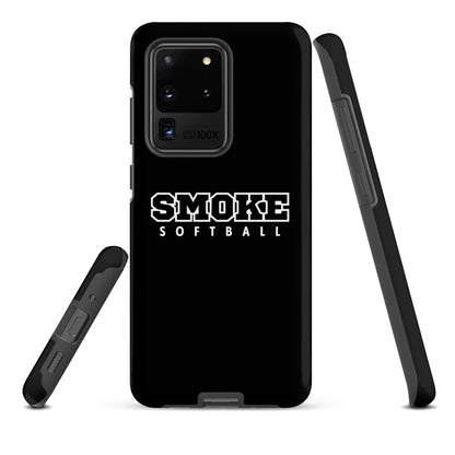 Tough Case for Samsung® | Smoke 14U Softball | Emblem Logo