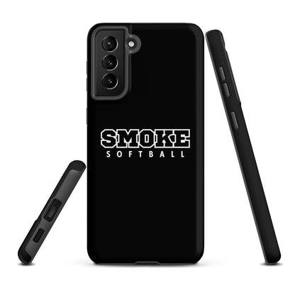 Tough Case for Samsung® | Smoke 14U Softball | Emblem Logo