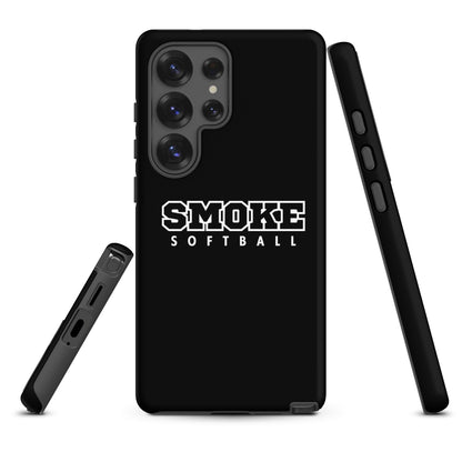 Tough Case for Samsung® | Smoke 14U Softball | Emblem Logo