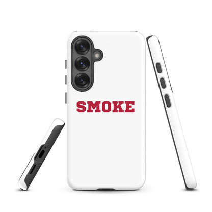 Tough Case for Samsung® | Smoke 14U Softball | Modern Script Logo