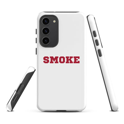 Tough Case for Samsung® | Smoke 14U Softball | Modern Script Logo