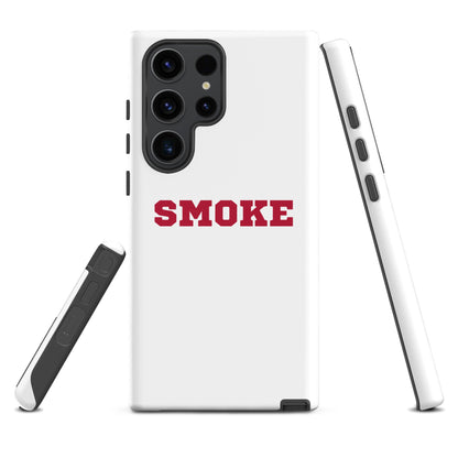 Tough Case for Samsung® | Smoke 14U Softball | Modern Script Logo