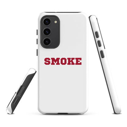 Tough Case for Samsung® | Smoke 14U Softball | Modern Script Logo