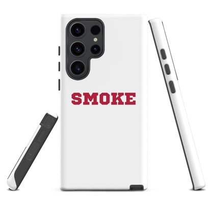 Tough Case for Samsung® | Smoke 14U Softball | Modern Script Logo