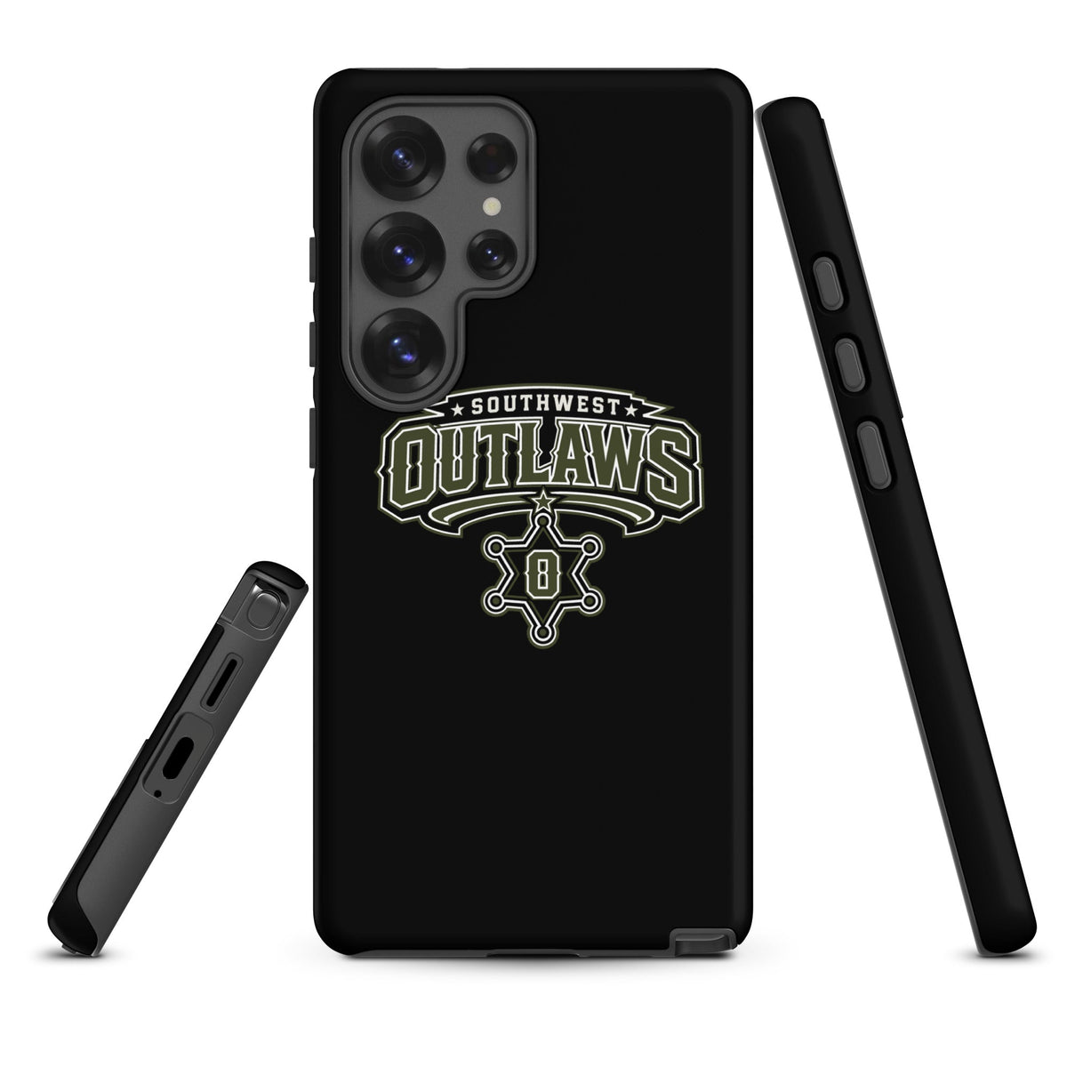 Tough Case for Samsung® | Southwest Outlaws | Frontier Athletics Logo
