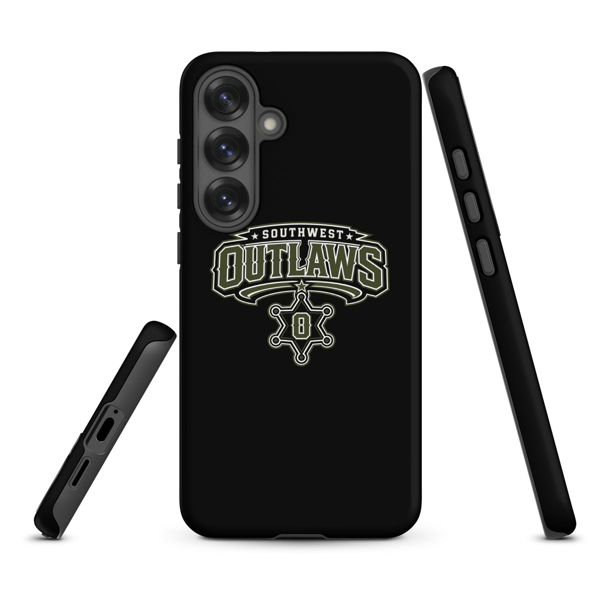 Tough Case for Samsung® | Southwest Outlaws | Frontier Athletics Logo