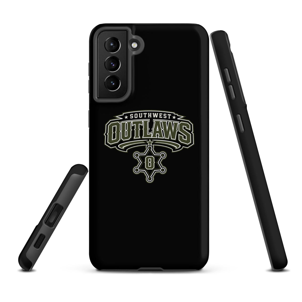 Tough Case for Samsung® | Southwest Outlaws | Frontier Athletics Logo