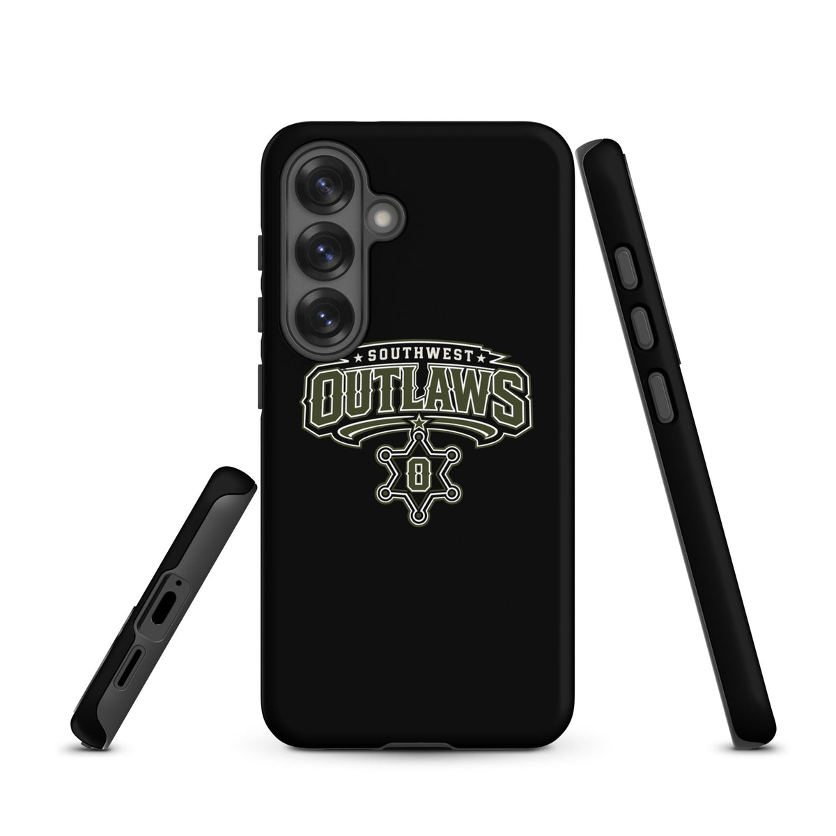 Tough Case for Samsung® | Southwest Outlaws | Frontier Athletics Logo