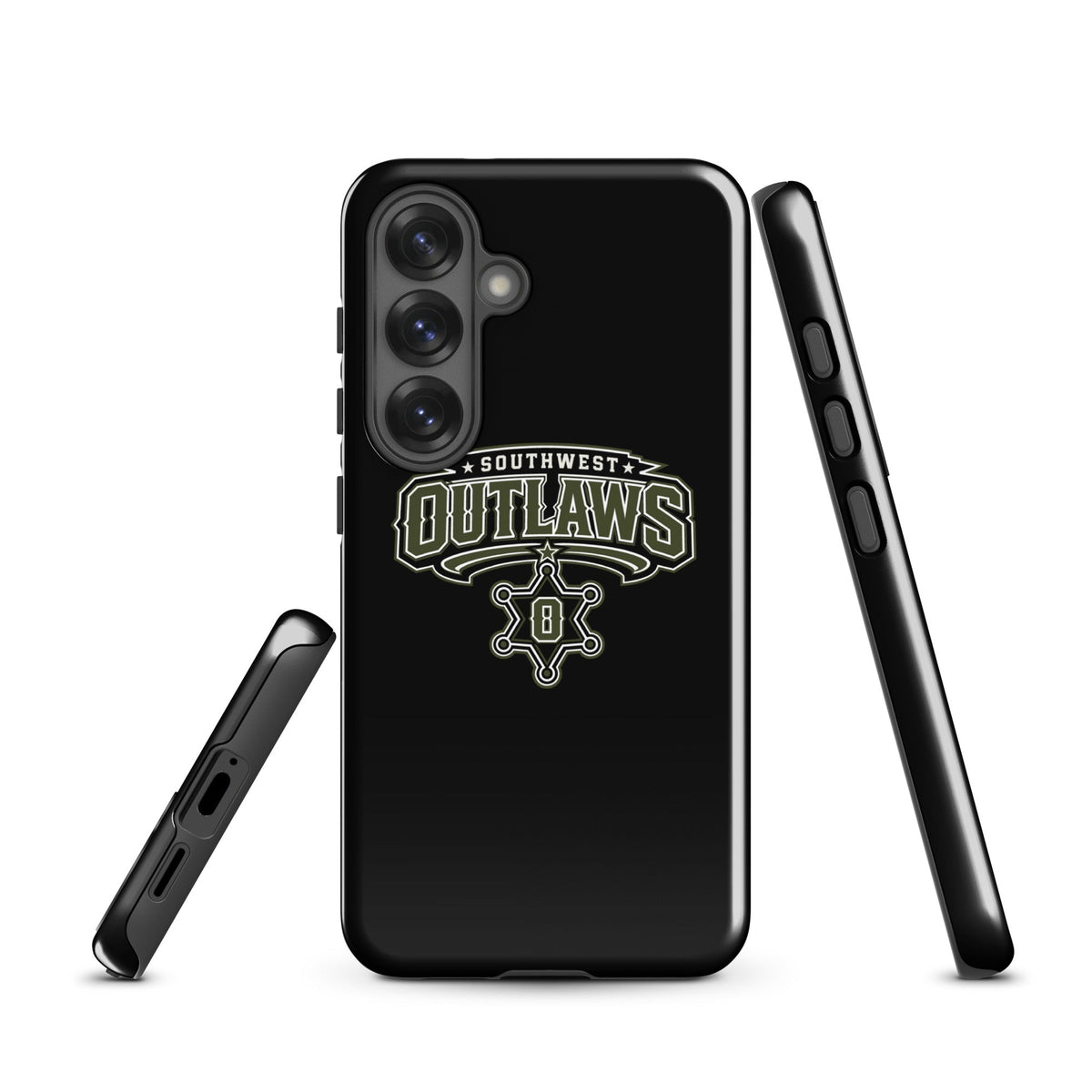 Tough Case for Samsung® | Southwest Outlaws | Frontier Athletics Logo