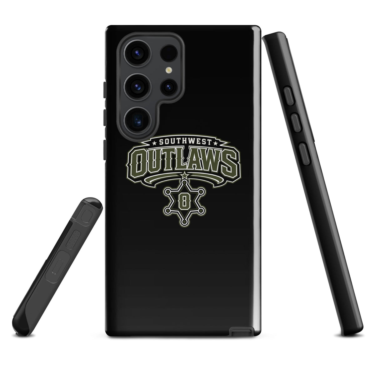 Tough Case for Samsung® | Southwest Outlaws | Frontier Athletics Logo