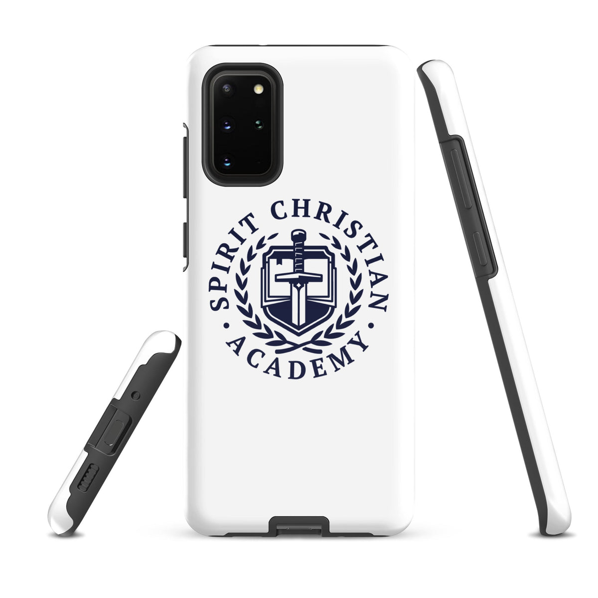 Tough Case for Samsung® | Spirit Christian Academy | Navy Script Logo