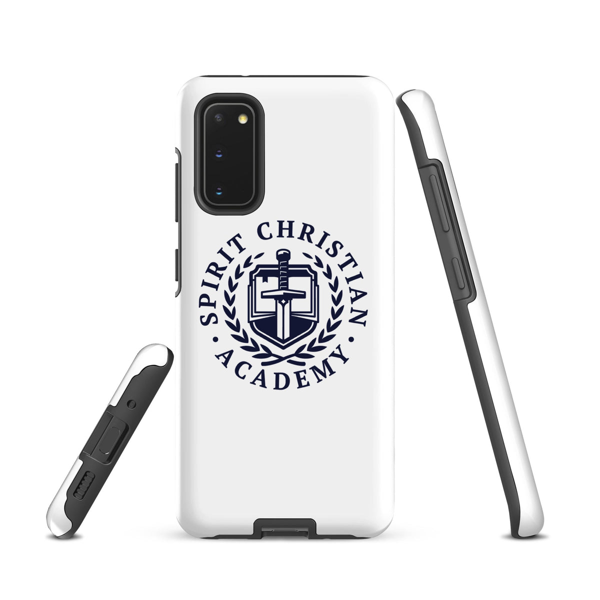 Tough Case for Samsung® | Spirit Christian Academy | Navy Script Logo