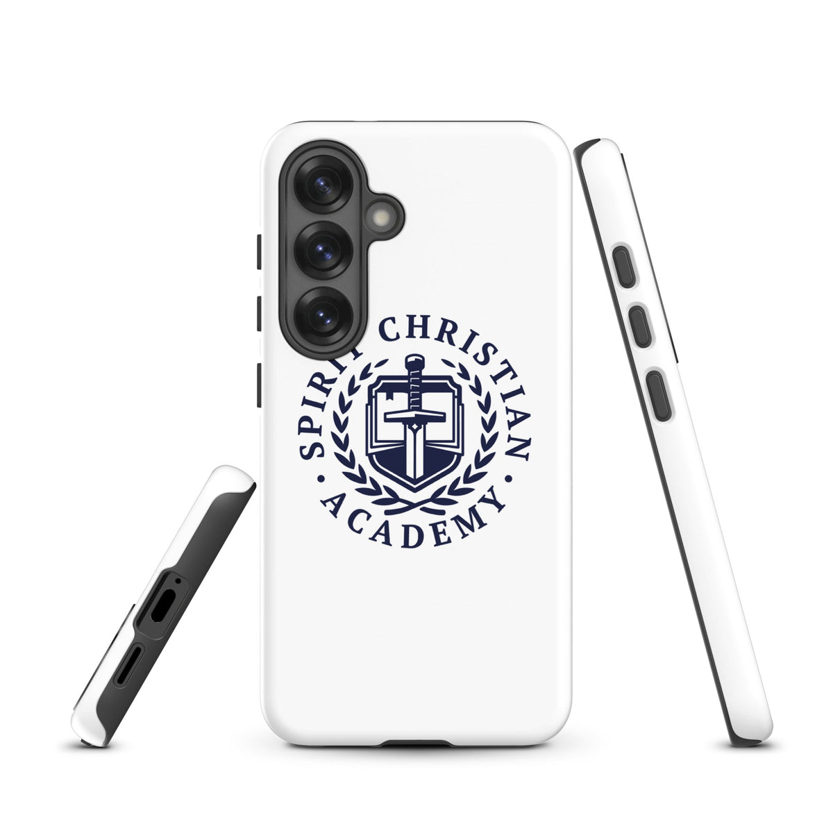 Tough Case for Samsung® | Spirit Christian Academy | Navy Script Logo