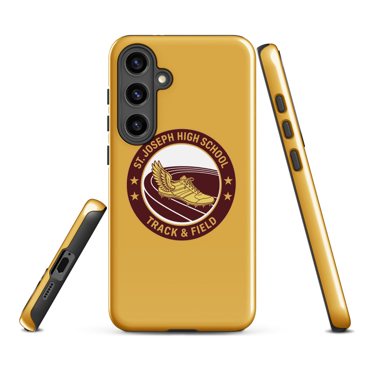 Tough Case for Samsung® | St. Joseph High School - Track & Field | Badge Logo