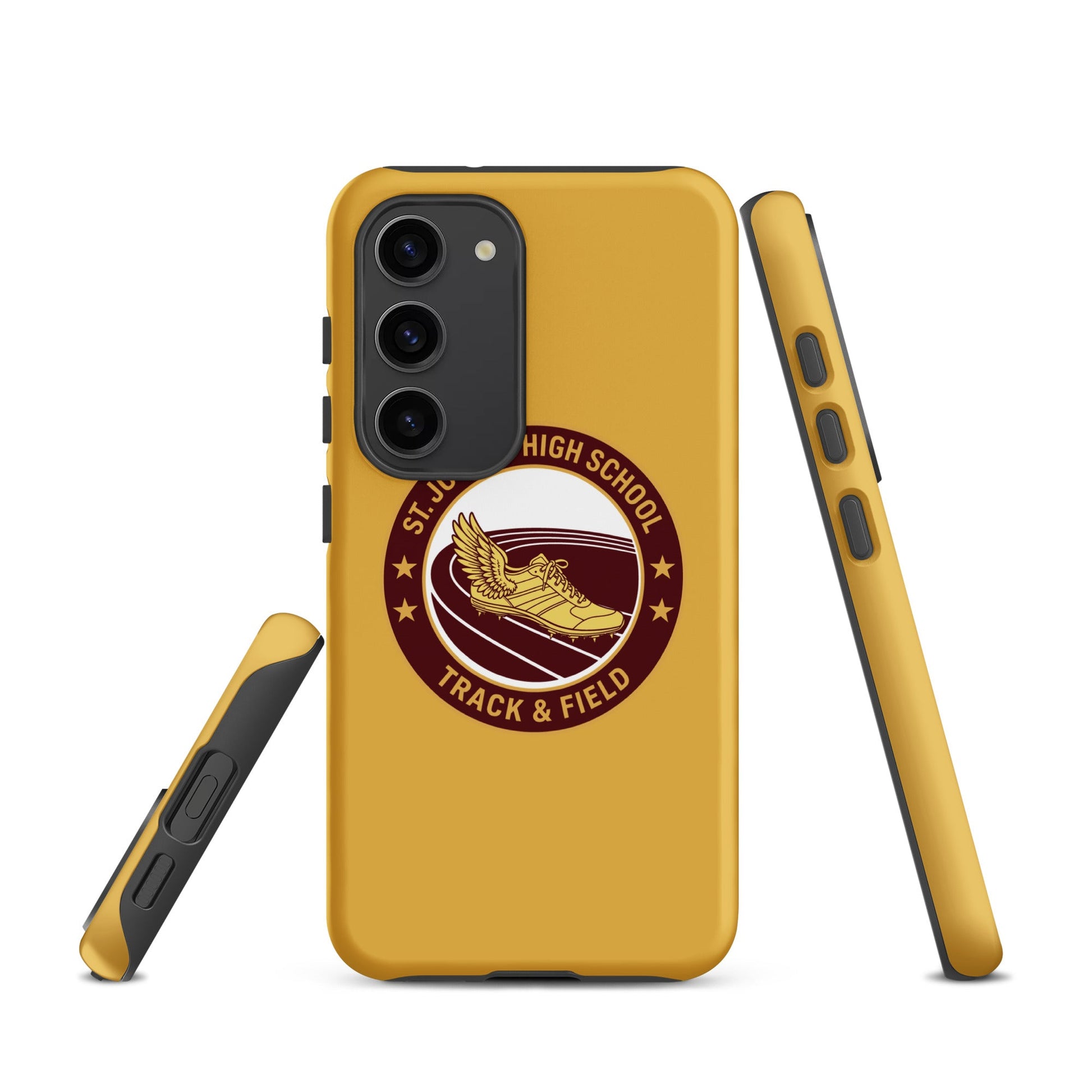 Tough Case for Samsung® | St. Joseph High School - Track & Field | Badge Logo