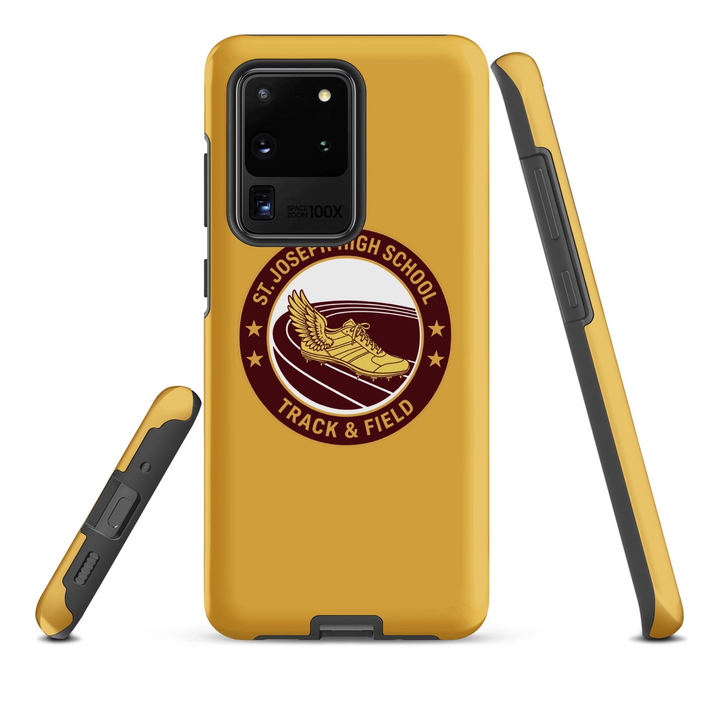Tough Case for Samsung® | St. Joseph High School - Track & Field | Badge Logo