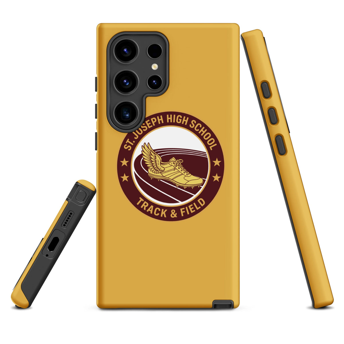 Tough Case for Samsung® | St. Joseph High School - Track & Field | Badge Logo
