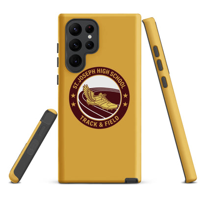Tough Case for Samsung® | St. Joseph High School - Track & Field | Badge Logo