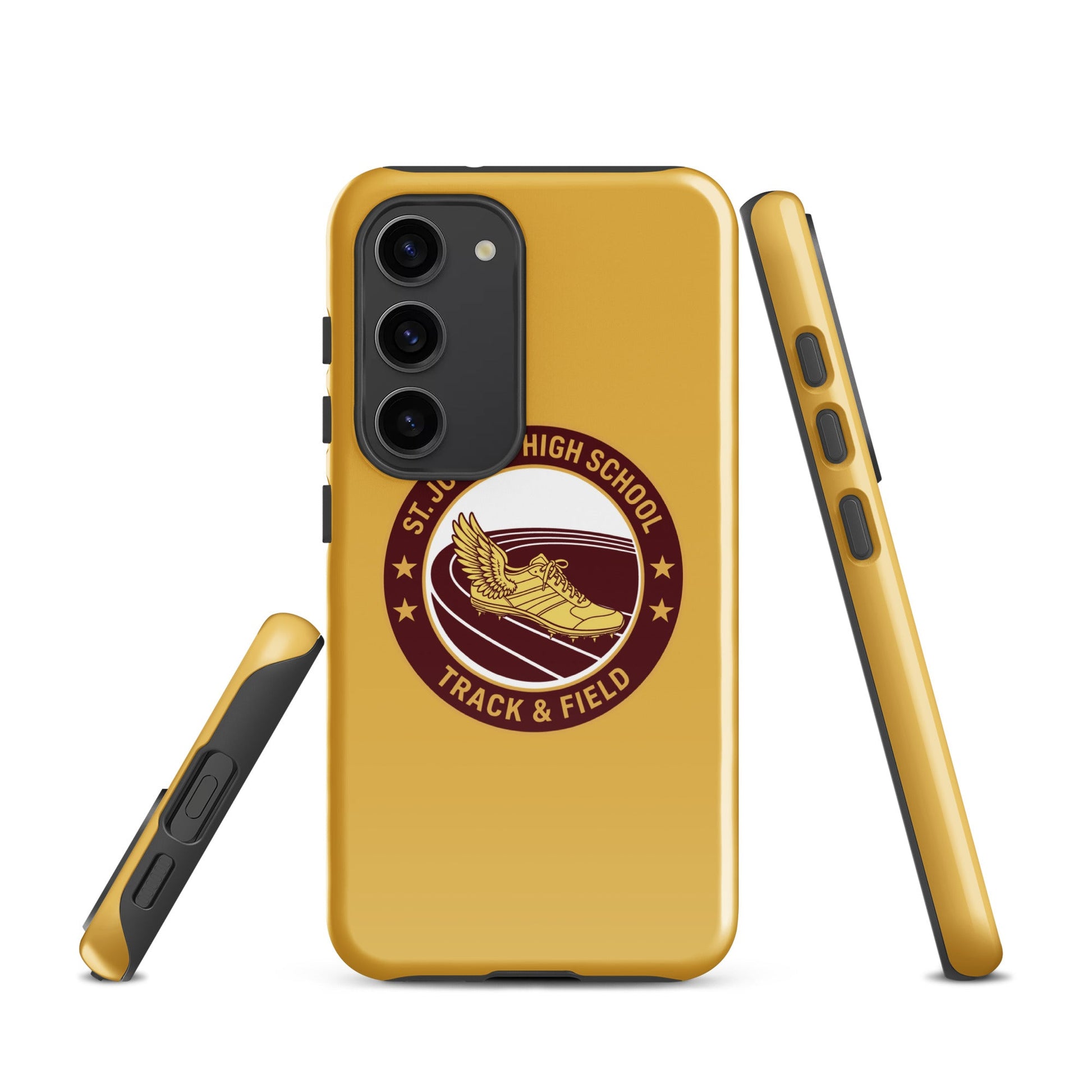 Tough Case for Samsung® | St. Joseph High School - Track & Field | Badge Logo