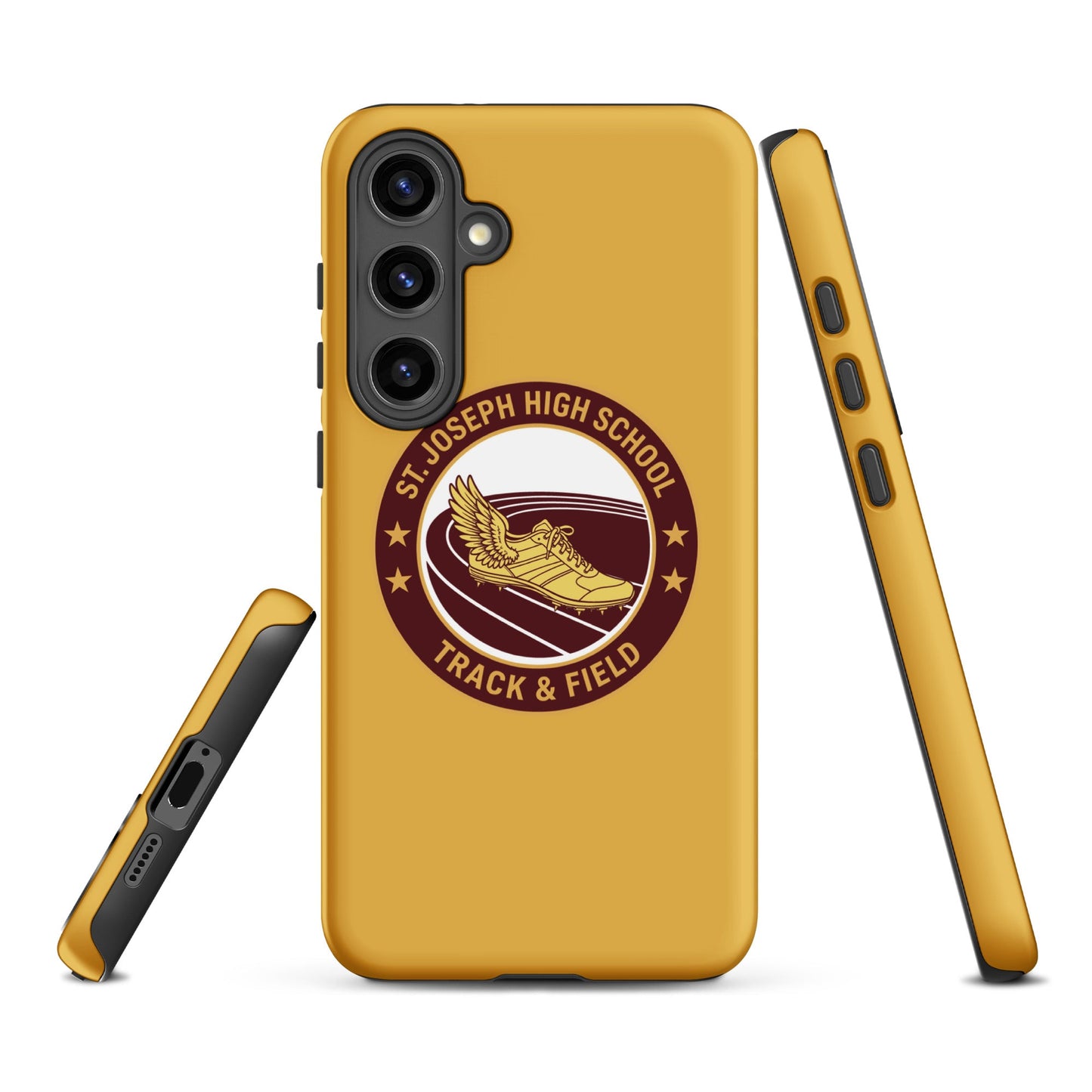 Tough Case for Samsung® | St. Joseph High School - Track & Field | Badge Logo