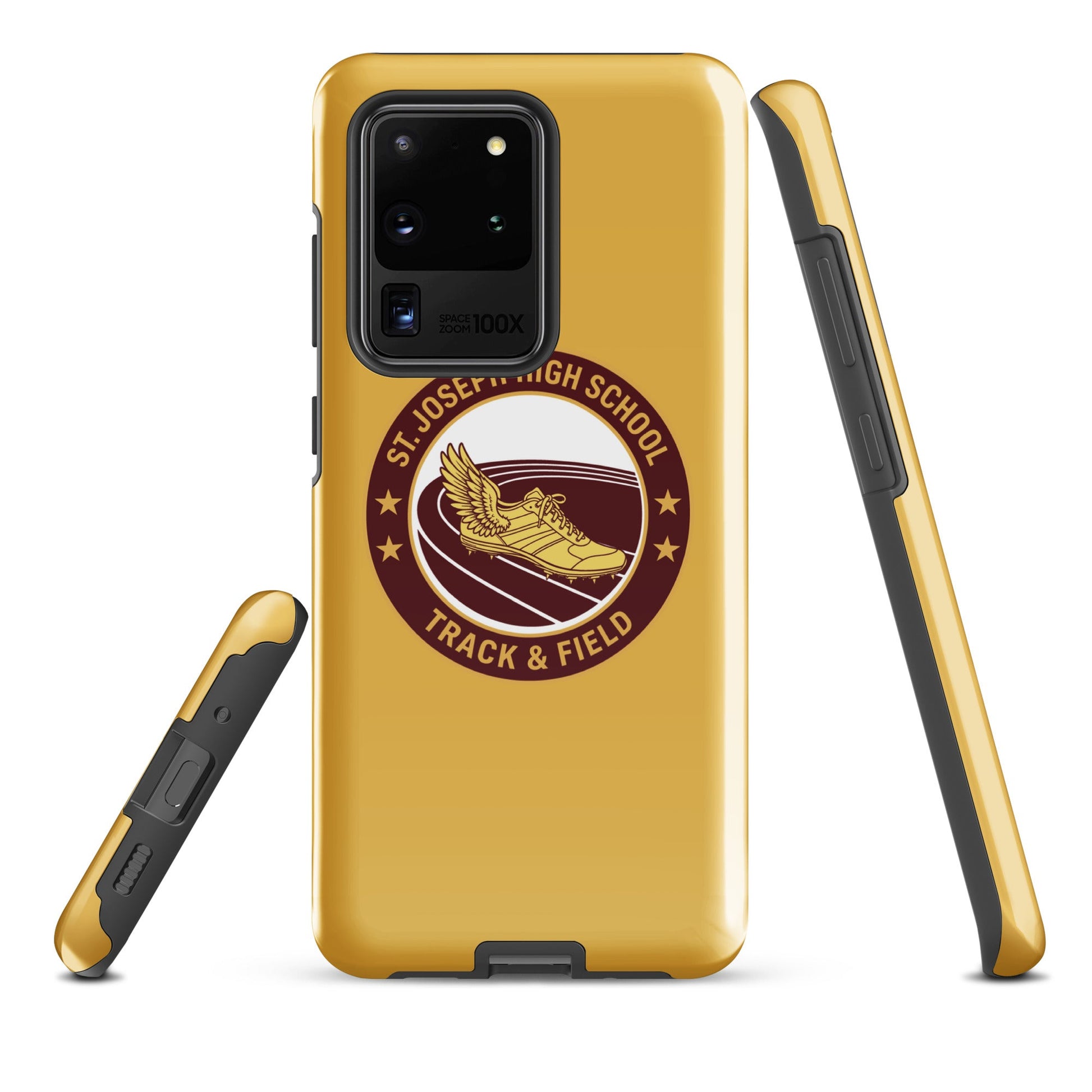 Tough Case for Samsung® | St. Joseph High School - Track & Field | Badge Logo