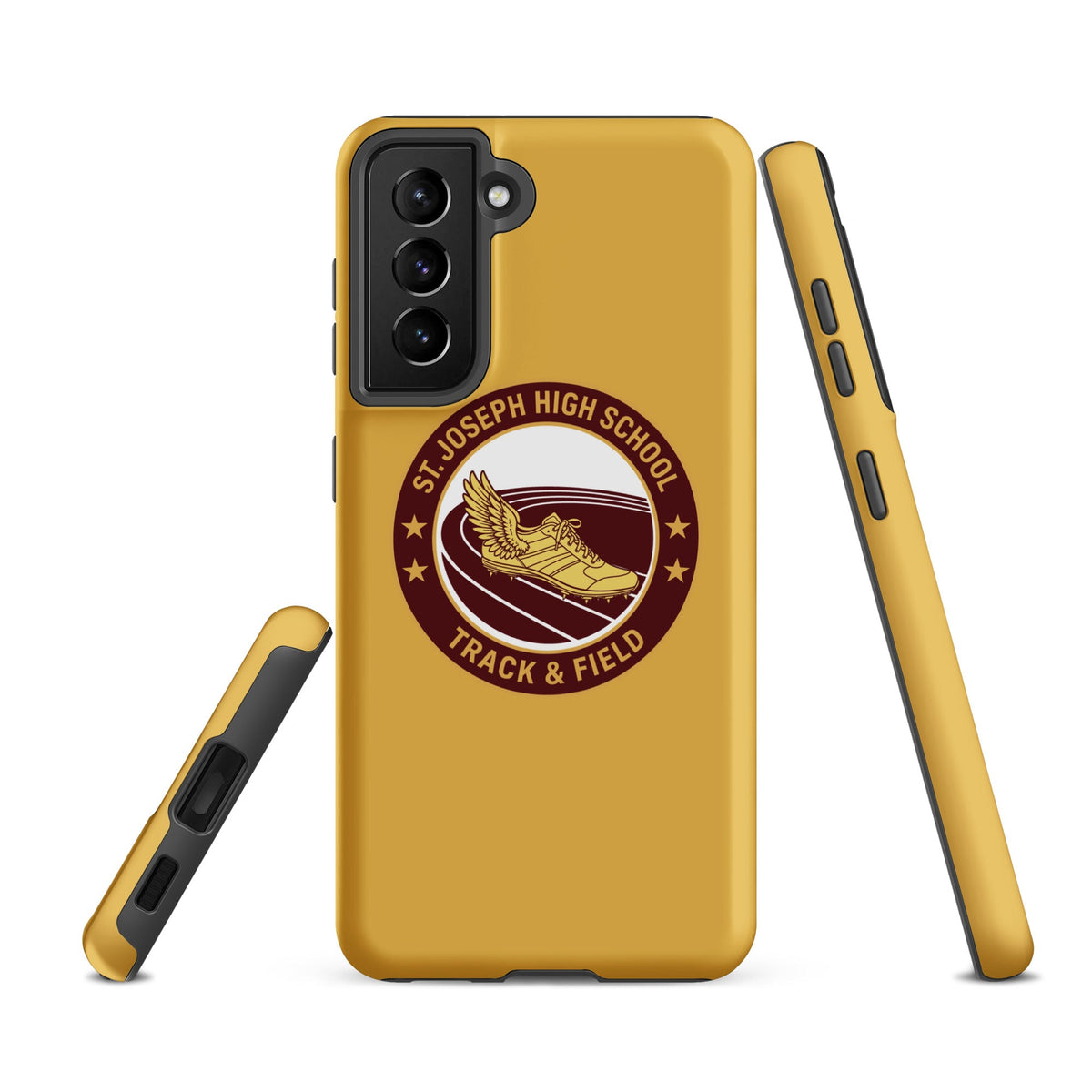 Tough Case for Samsung® | St. Joseph High School - Track & Field | Badge Logo