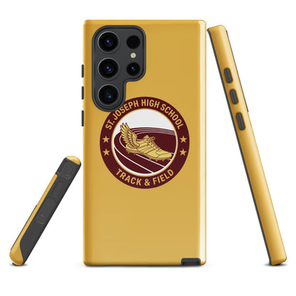 Tough Case for Samsung® | St. Joseph High School - Track & Field | Badge Logo