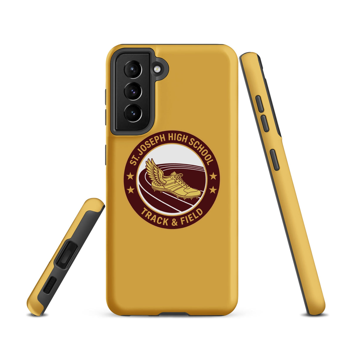 Tough Case for Samsung® | St. Joseph High School - Track & Field | Badge Logo