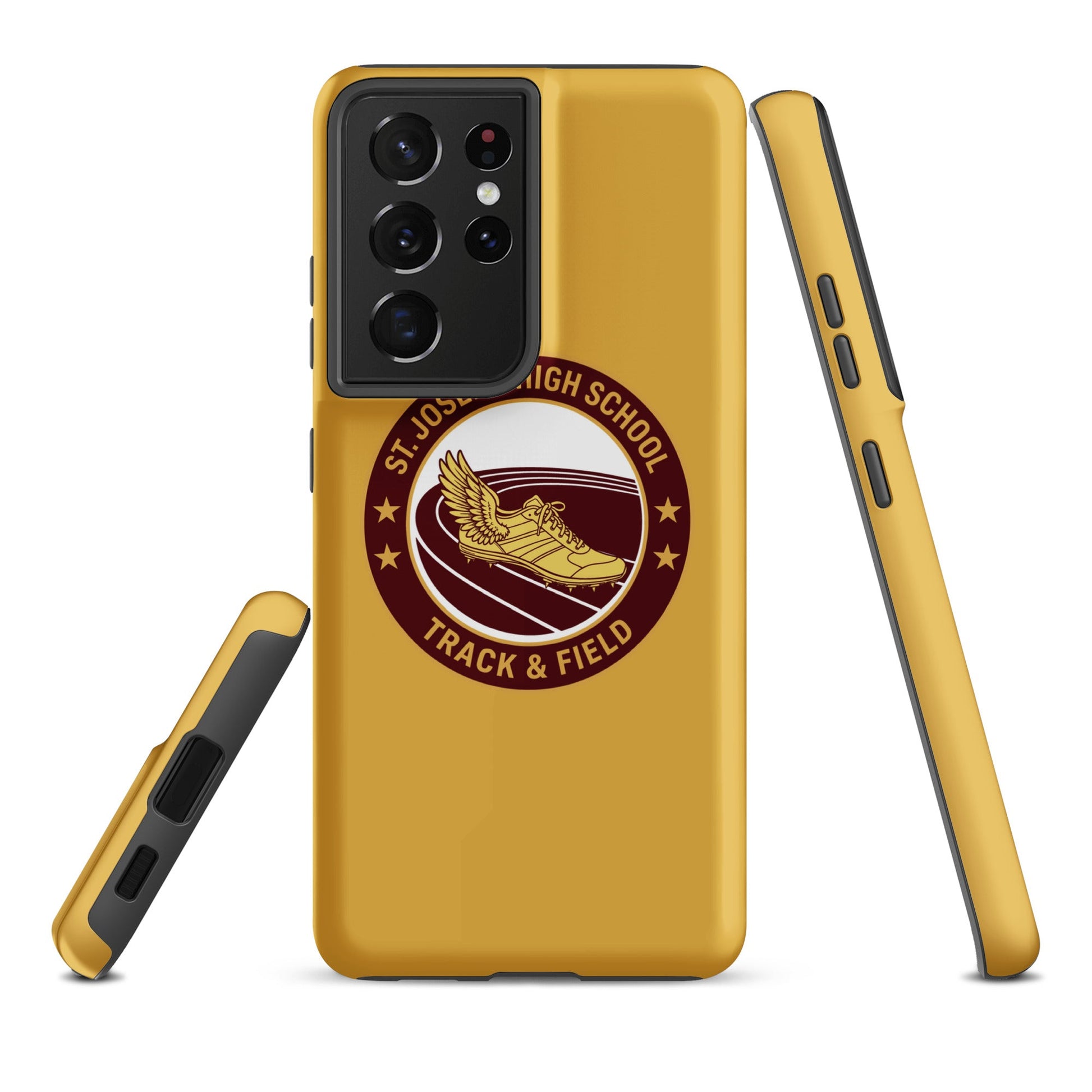 Tough Case for Samsung® | St. Joseph High School - Track & Field | Badge Logo