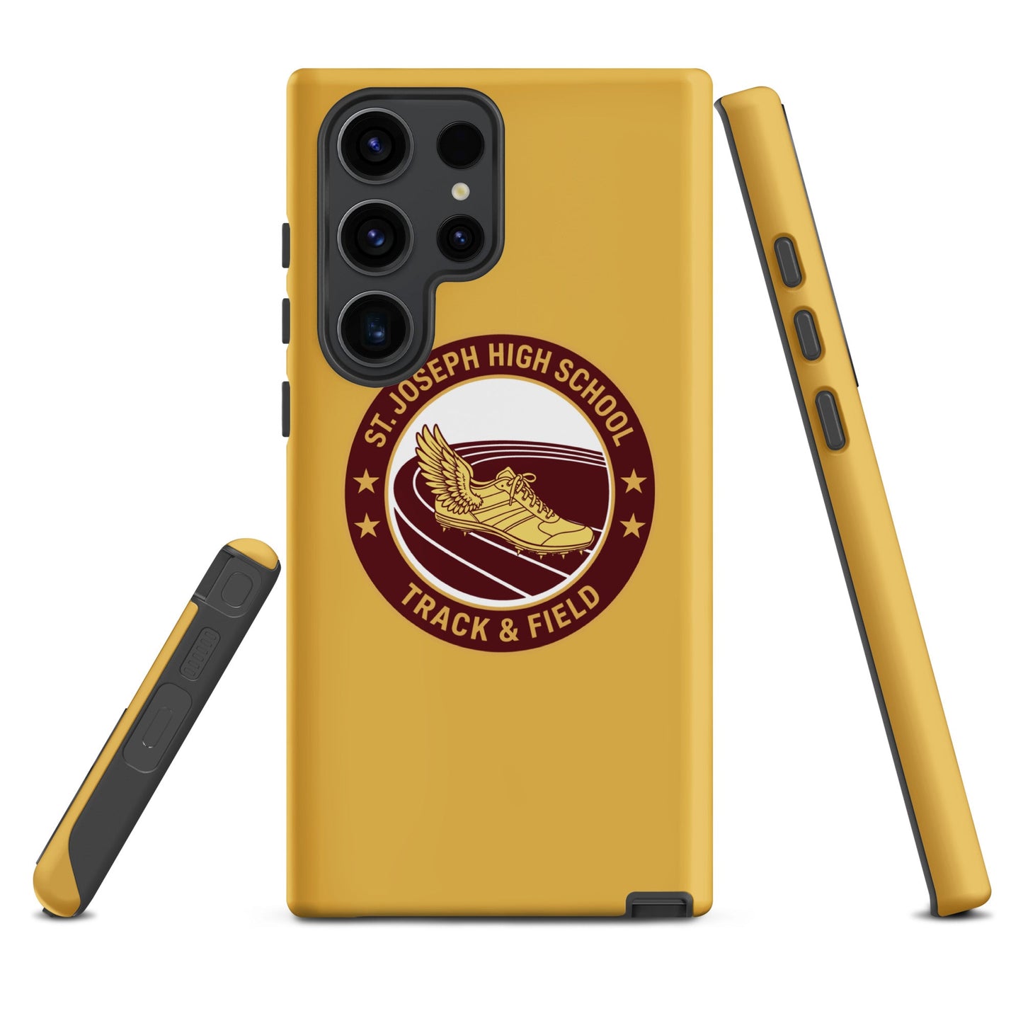 Tough Case for Samsung® | St. Joseph High School - Track & Field | Badge Logo