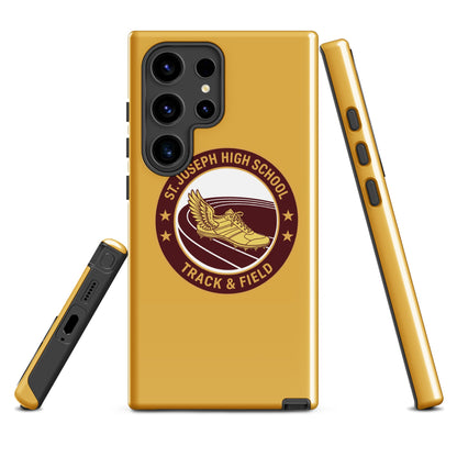 Tough Case for Samsung® | St. Joseph High School - Track & Field | Badge Logo