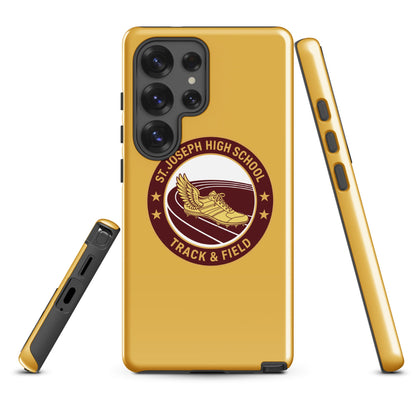 Tough Case for Samsung® | St. Joseph High School - Track & Field | Badge Logo