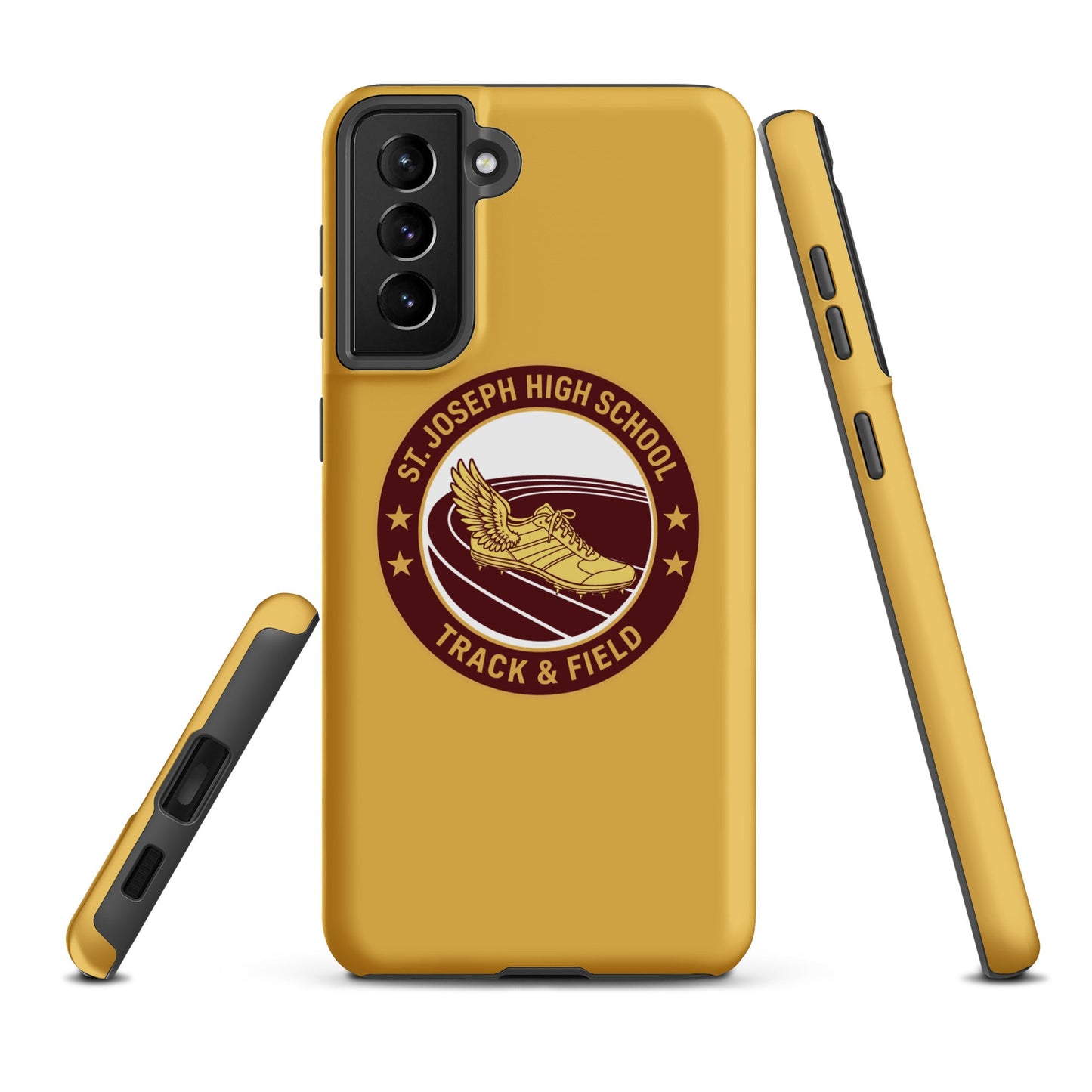 Tough Case for Samsung® | St. Joseph High School - Track & Field | Badge Logo