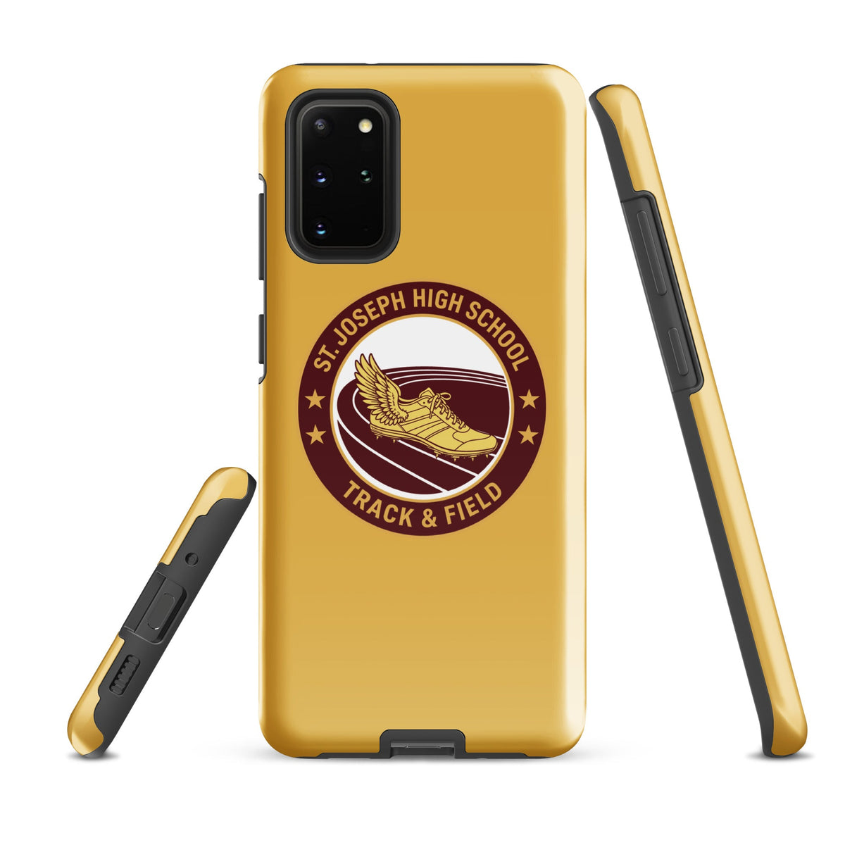 Tough Case for Samsung® | St. Joseph High School - Track & Field | Badge Logo