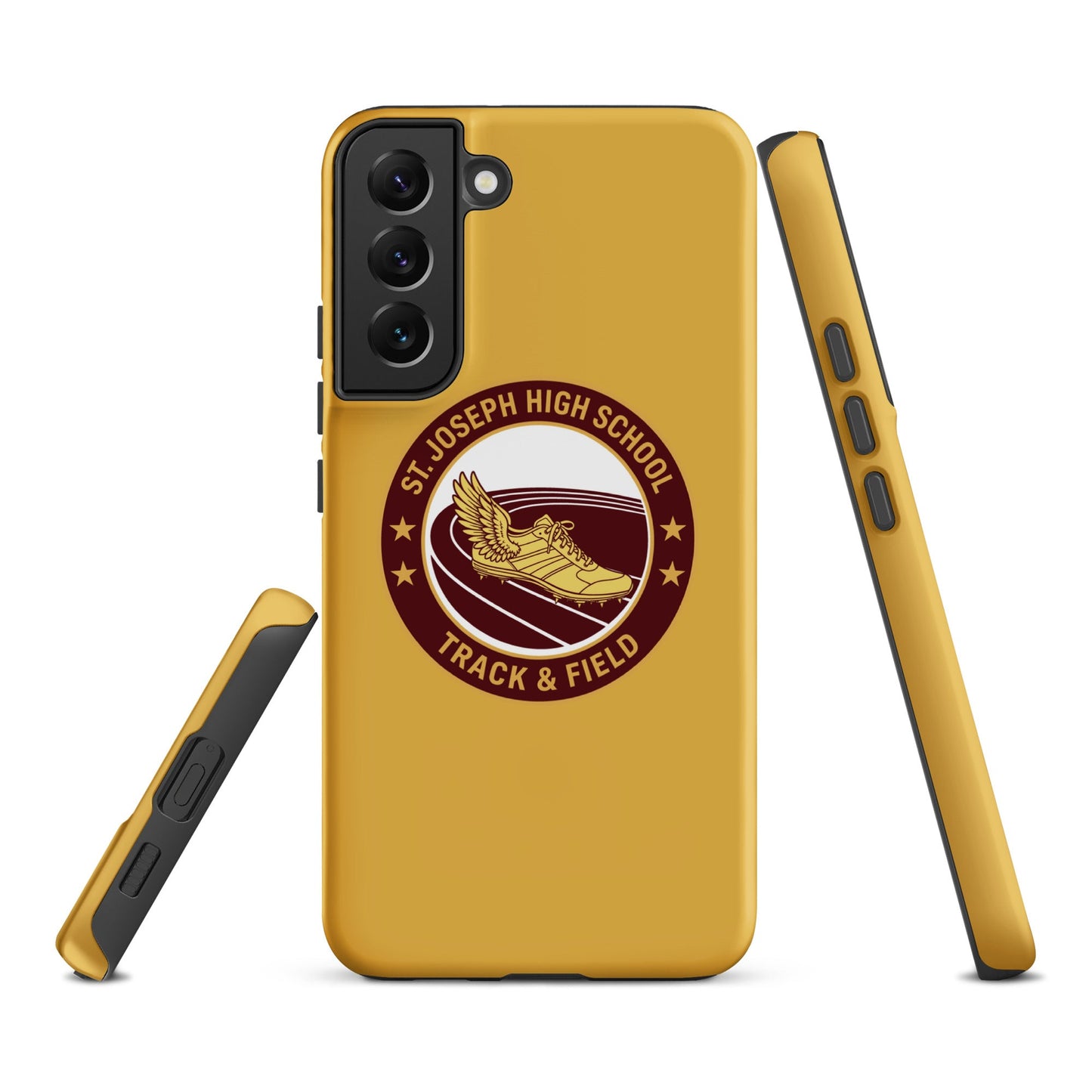 Tough Case for Samsung® | St. Joseph High School - Track & Field | Badge Logo