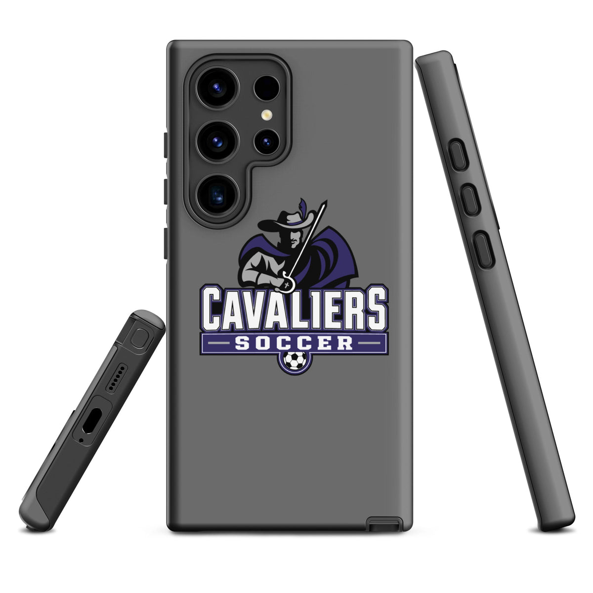 Tough Case for Samsung® | STM Soccer | Vanguard Logo