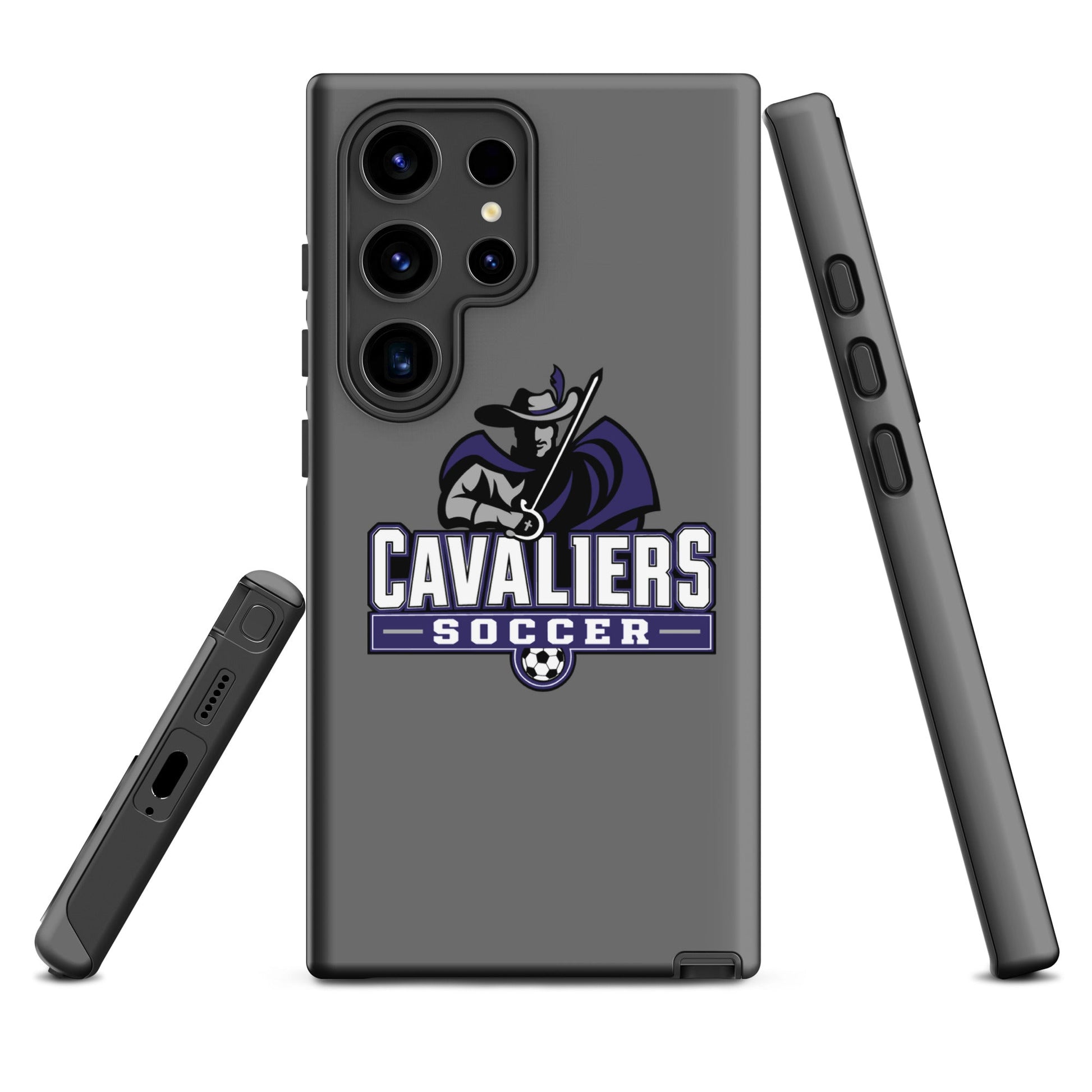 Tough Case for Samsung® | STM Soccer | Vanguard Logo